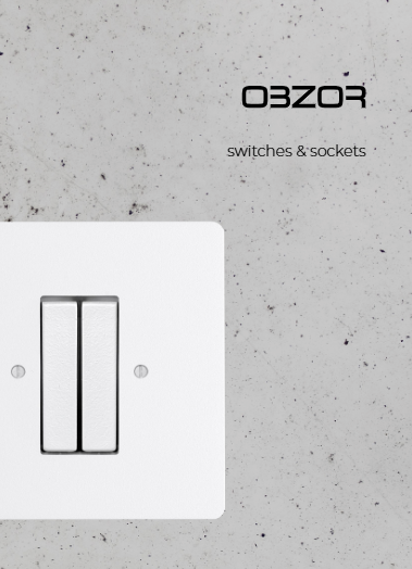 Lookbook domovní vypínače a zásuvky