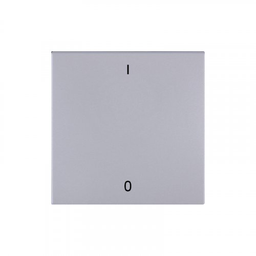 Kryt jednoduchý se symbolem 0-1 - Barva krytu: hliník