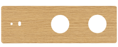 Wooden triple frame NEXA QUADRO