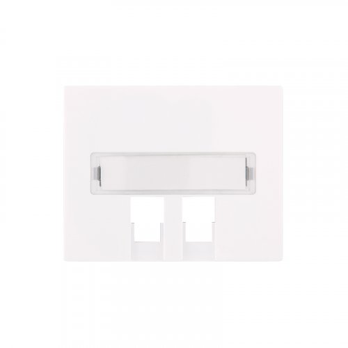 Cover for telephone socket - Cover colour: white
