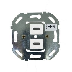 Zásuvka 2x USB-C