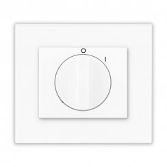 Cooker switch, rotary (glass)