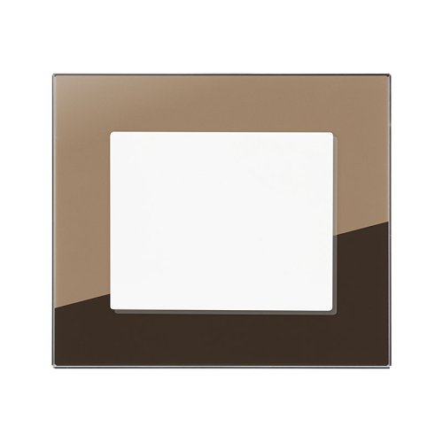 Rámeček jednonásobný skleněný DECENTE - Materiál: sklo, Barva: zrcadlo bronz