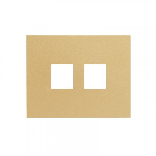 HDMI, PC, USB socket cover - Cover colour: gold