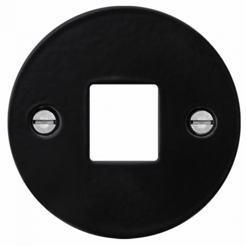 PC socket cover - Cover colour: black