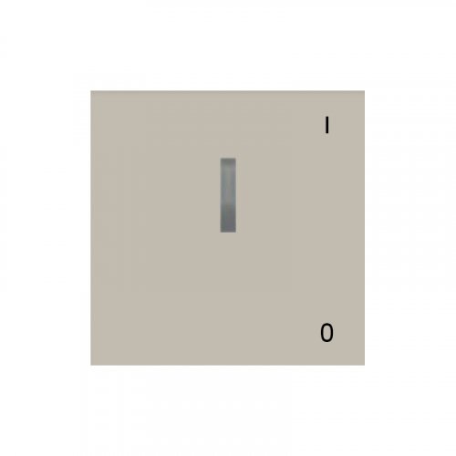Kryt jednoduchý s prosvětlením se symbolem 0-1 - Barva krytu: olivově šedá
