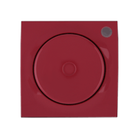 Kryt stmívače - otočný - Barva krytu: rubínově červená