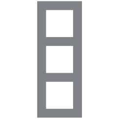 Triple frame glass DECENTE