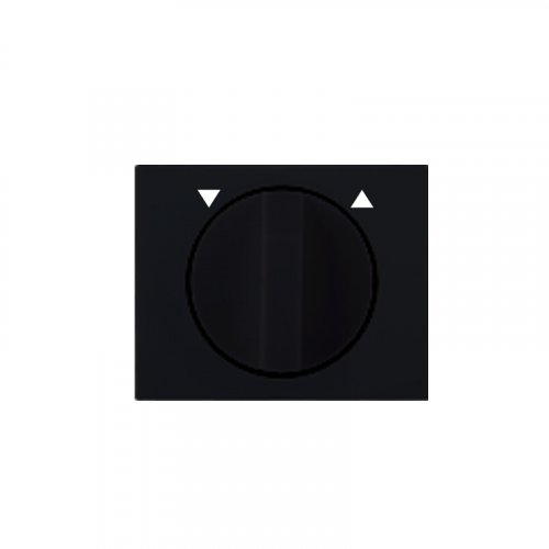 Kryt žaluziového ovladače otočného - Barva krytu: černý mat