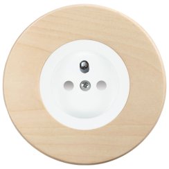 Dřevěná zásuvka RETRO