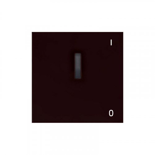 Kryt jednoduchý s prosvětlením se symbolem 0-1 - Barva krytu: antracitově černá