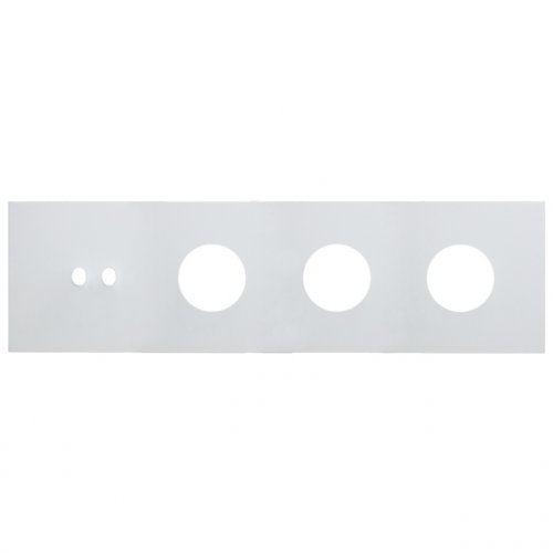 Rámeček čtyřnásobný (různé kombinace) VECTIS - Materiál: hliník, Barva: bílý, Orientace rám.: horizontální, Kombinace: 2+zásuvka+zásuvka+zásuvka