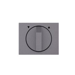 Cover for a shutter controller with rotary controller