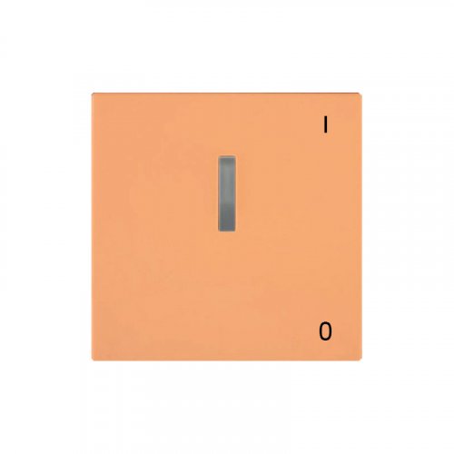 Kryt jednoduchý s prosvětlením se symbolem 0-1 - Cover colour: peach orange