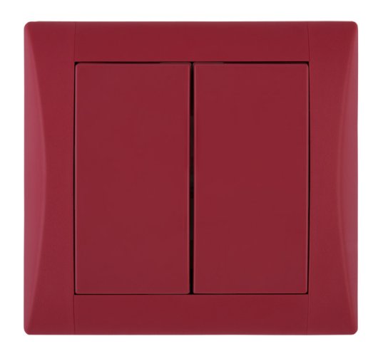 Vypínač řazení 5  plastový (různé barvy) ELEGANT