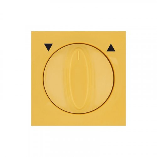 Kryt žaluziového spínače - otočný - Barva krytu: slunečnicově žlutá