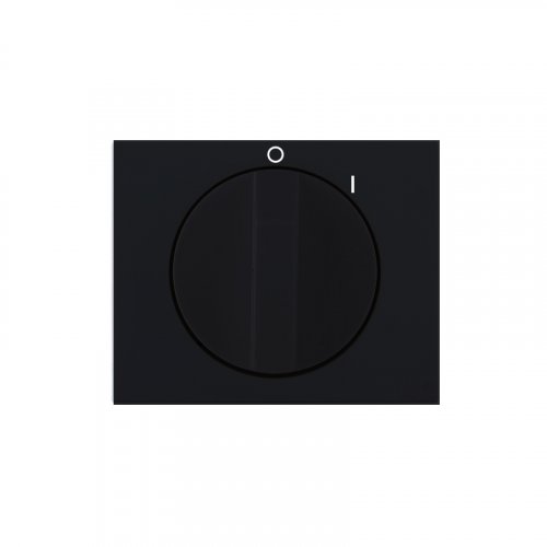 Cover for a cooker switch - Cover colour: black