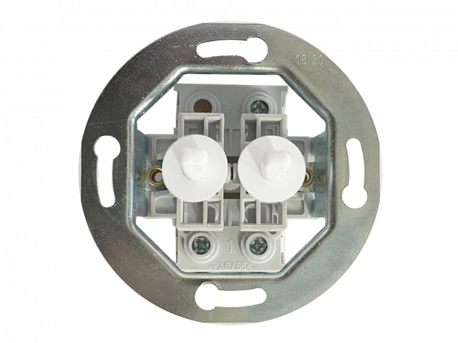 2-gang 1-way switch