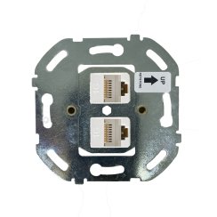 Zásuvka 2x PC Cat. 5e