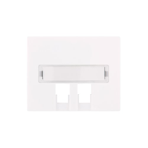 Cover for telephone socket - Cover colour: white